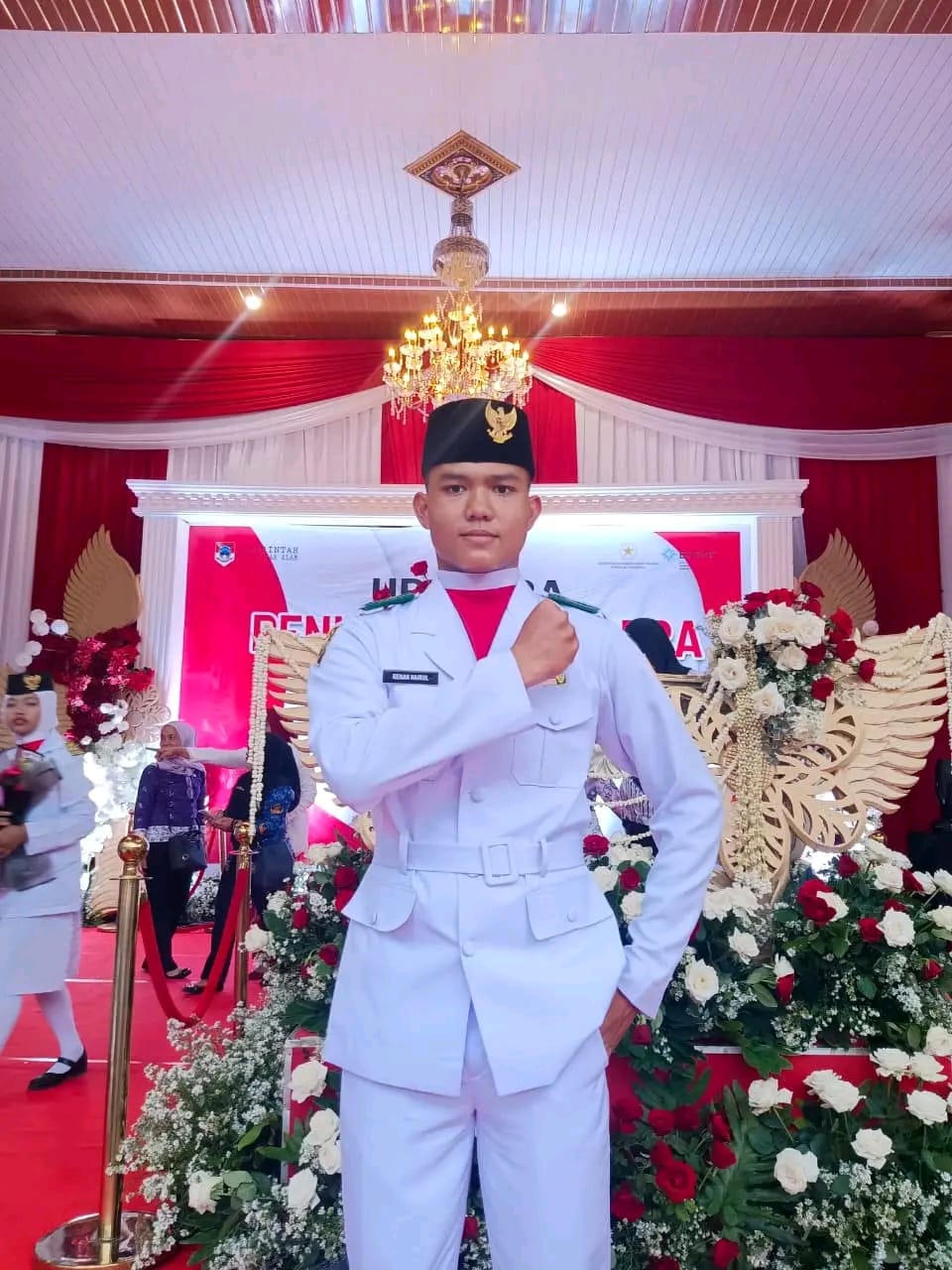 Santri MA Rehan Hairul Terpilih Menjadi Paskibraka Kota Pagar Alam 2025