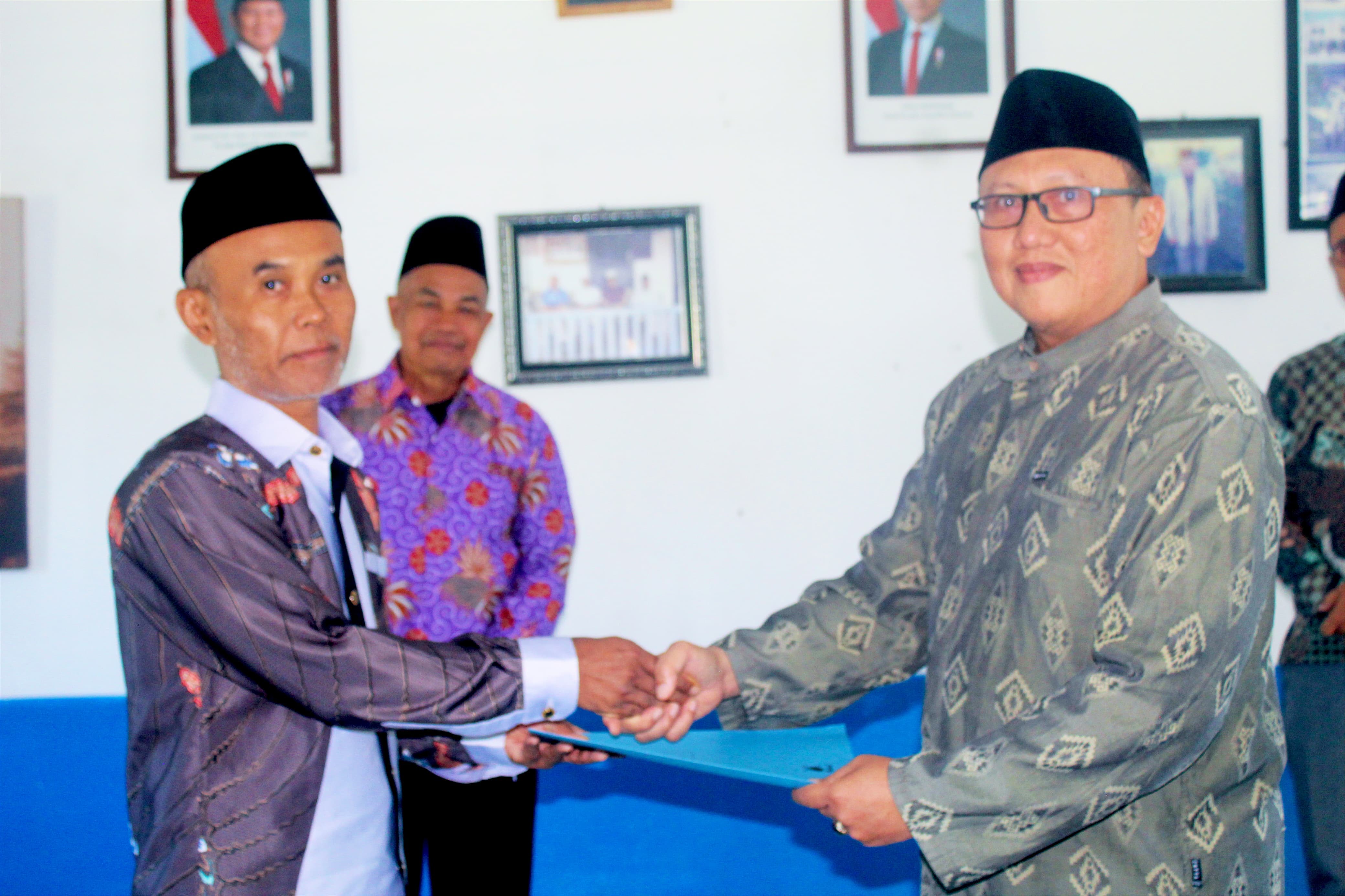 Serah Terima Jabatan Kepala MA Dempo Darul Muttaqien Tahun 2026 Berlangsung Khidmat