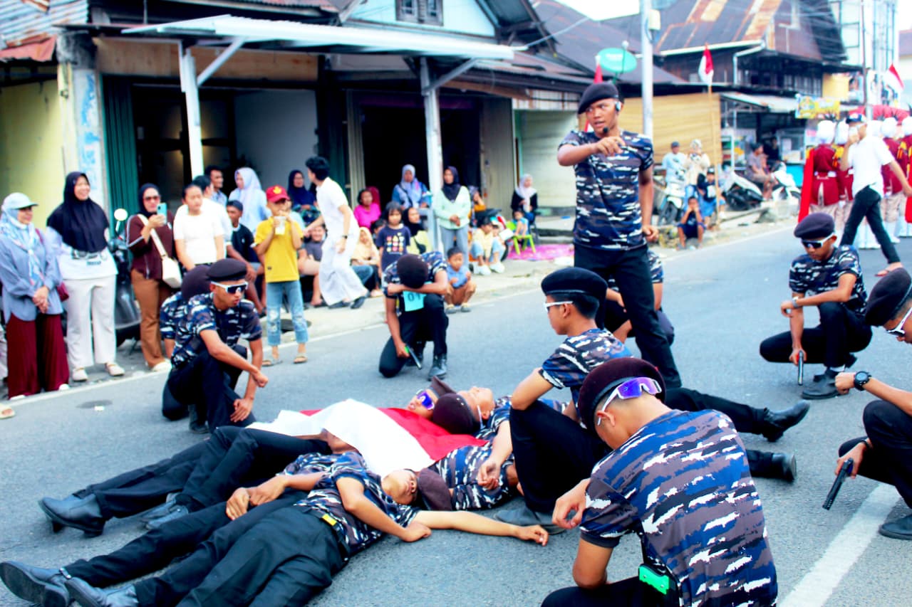 Semangat Kemerdekaan Membara! MA Dempo Darul Muttaqien Tampil dalam Lomba Baris-Berbaris Tingkat Kota Pagar Alam Tahun 2026